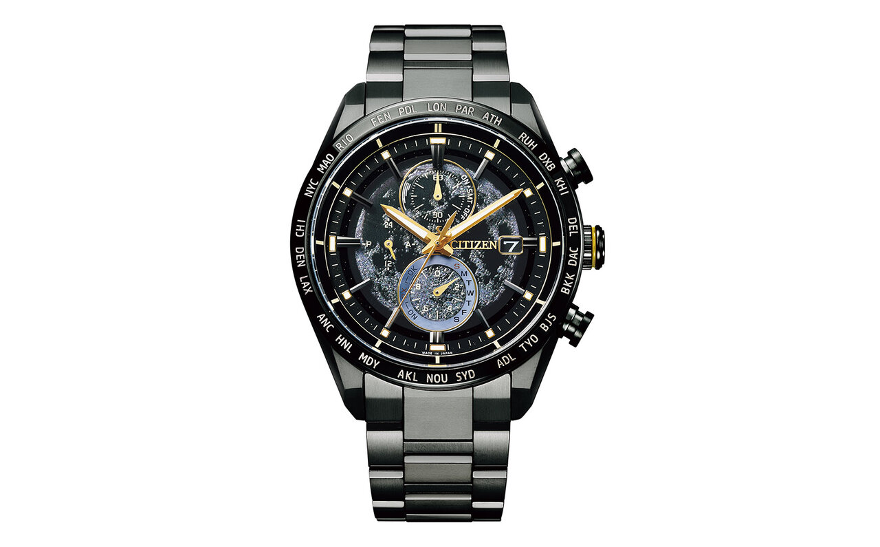 Expressing the moon's soft light and darkness. A collaboration model with "HAKUTO-R" arrives from Attesa | CITIZEN