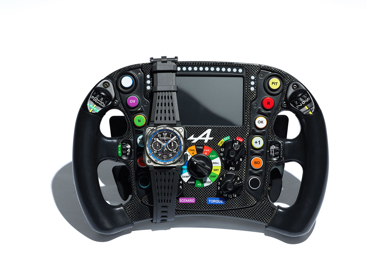 The refined, avant-garde chronograph "ALPINE F1® TEAM Collection" | Bell & Ross
