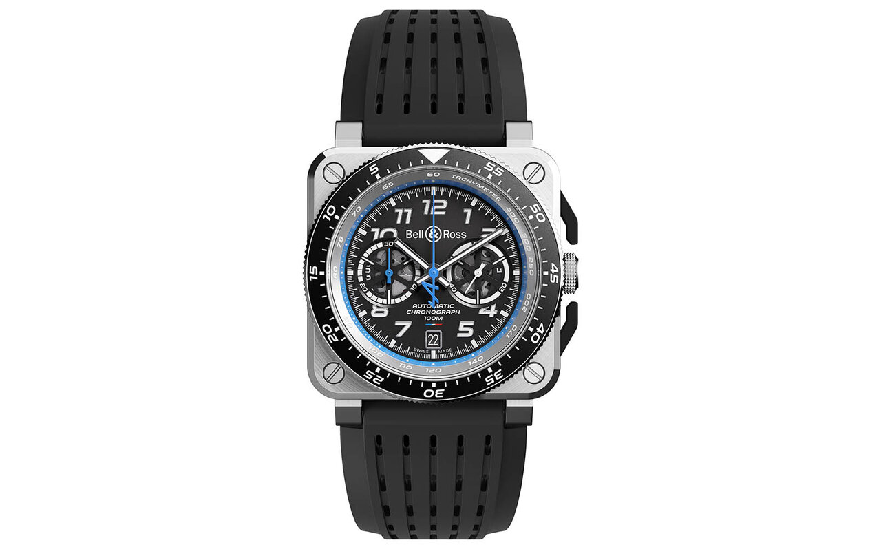 The refined, avant-garde chronograph "ALPINE F1® TEAM Collection" | Bell & Ross
