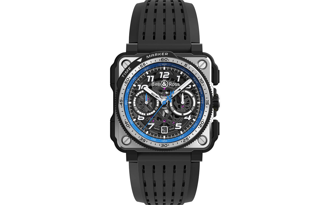 The refined, avant-garde chronograph "ALPINE F1® TEAM Collection" | Bell & Ross