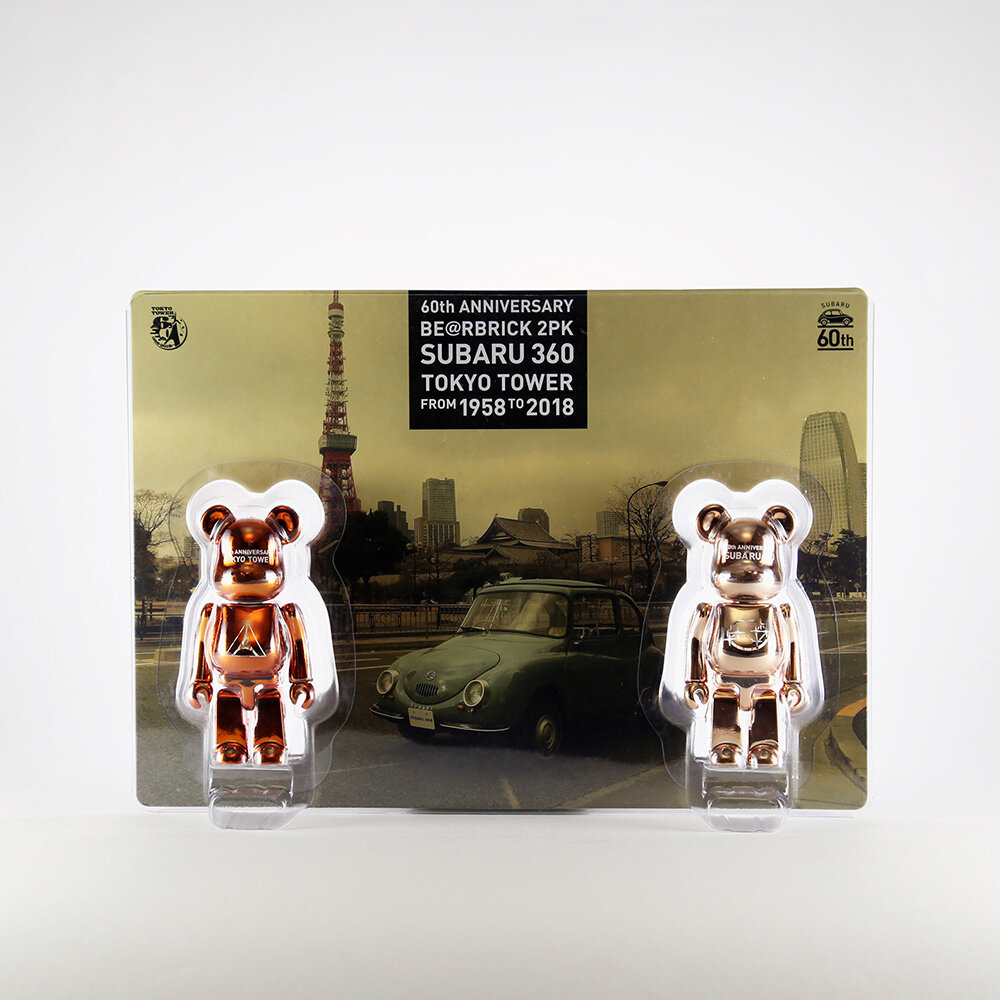 Release of "SUBARU BE@RBRICK THE 1st MODEL 400%." Four Years After the Name Change, the Future Envisioned by SUBARU Corporation | MEDICOM TOY