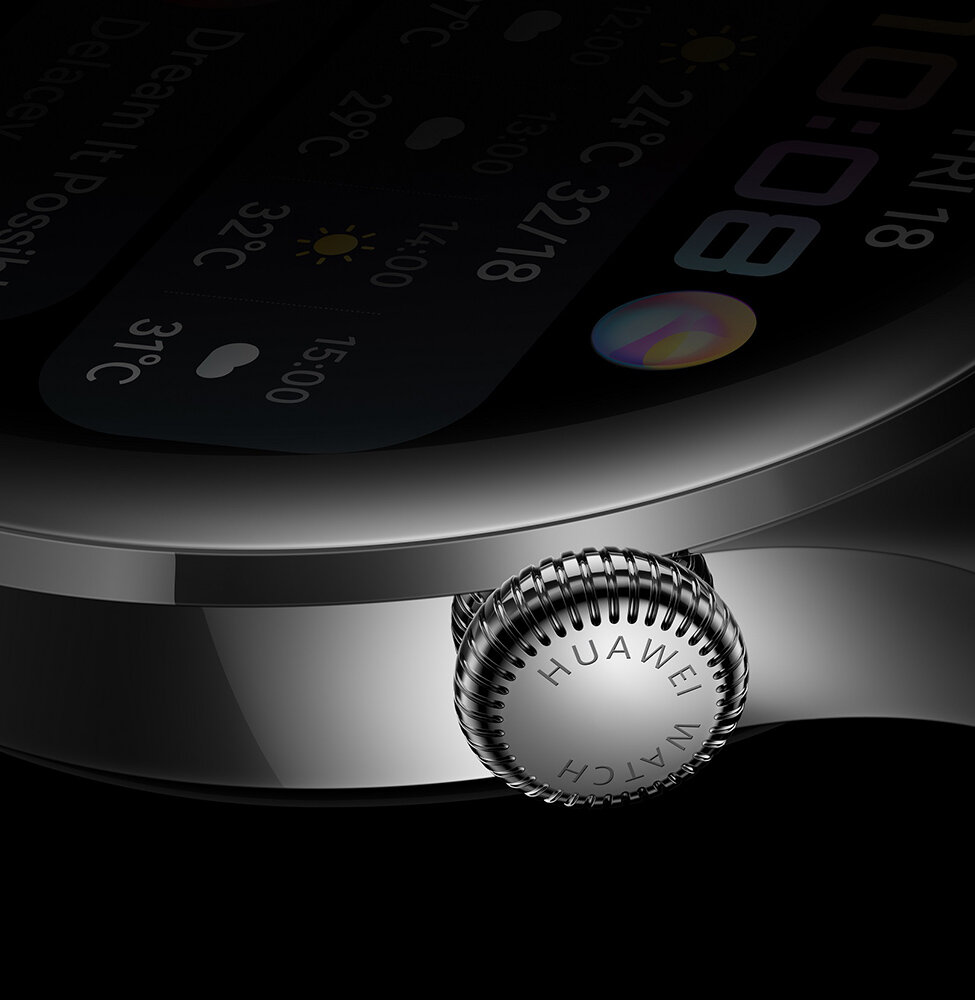 HUAWEI Launches Two New Smartwatches, the HUAWEI WATCH 3, Supporting Body Surface Temperature Measurement