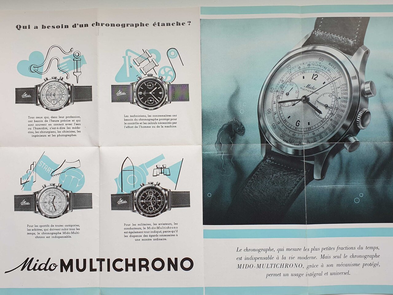 Multifort Patrimony Chronograph Recreates a 1937 Historical Model | MIDO