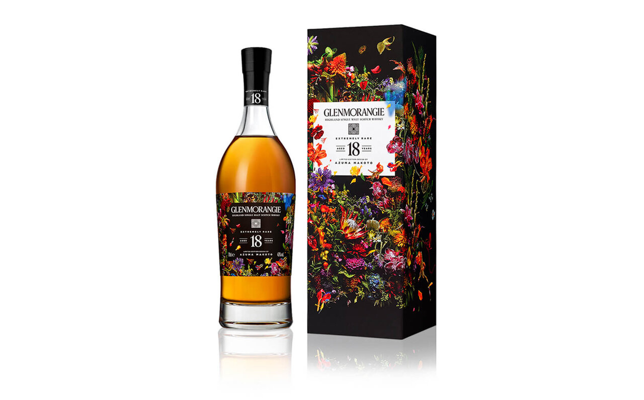 グレンモーレンジィのイメージを約100種類の花で表現した、東 信氏とのコラボモデル｜GLENMORANGIE