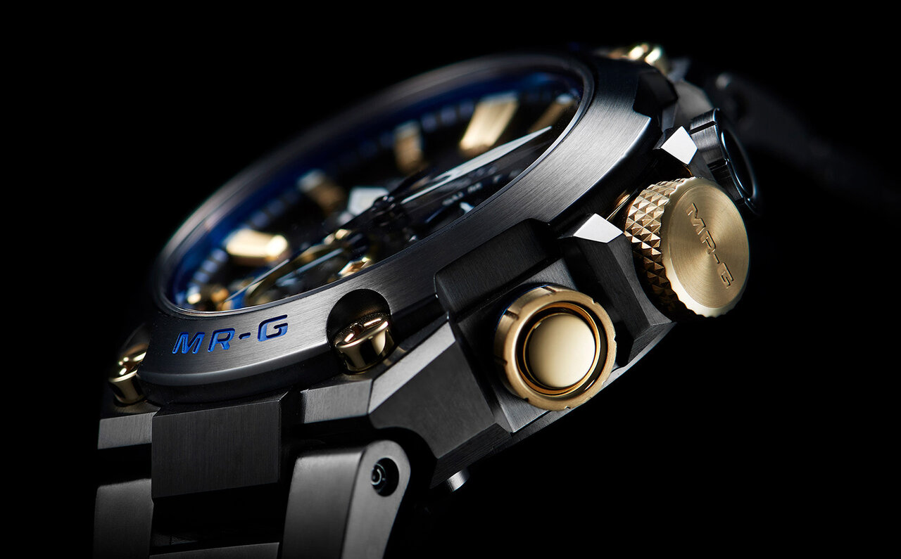 New Model Adopting "Kachiiro" (Victory Blue) from G-SHOCK's Premium "MR-G" Line | G-SHOCK