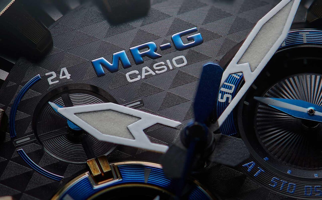 New Model Adopting "Kachiiro" (Victory Blue) from G-SHOCK's Premium "MR-G" Line | G-SHOCK