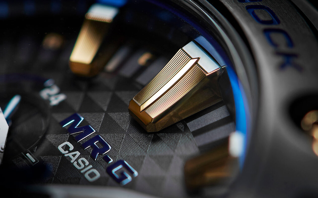 New Model Adopting "Kachiiro" (Victory Blue) from G-SHOCK's Premium "MR-G" Line | G-SHOCK