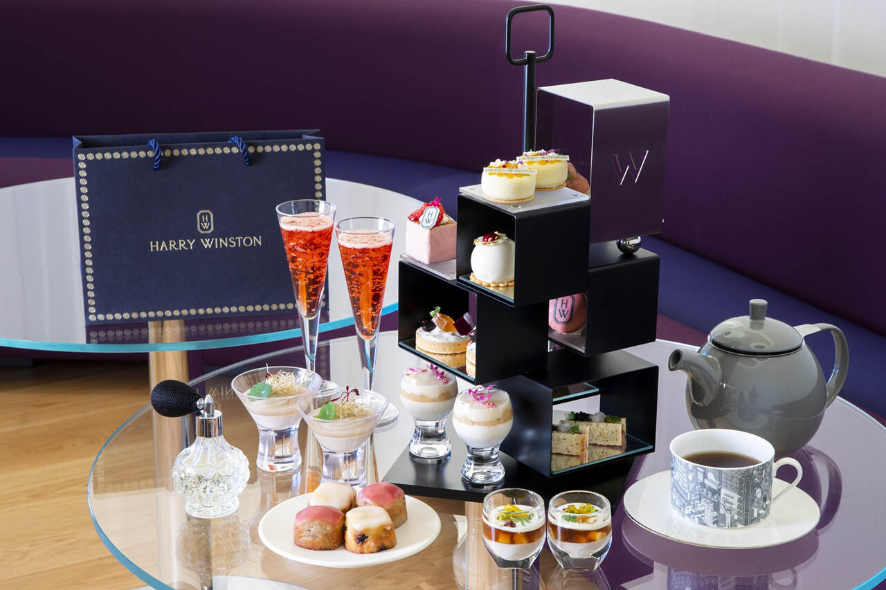 A Sparkling, Jewel-Like Afternoon Tea in Collaboration with Harry Winston | W Osaka