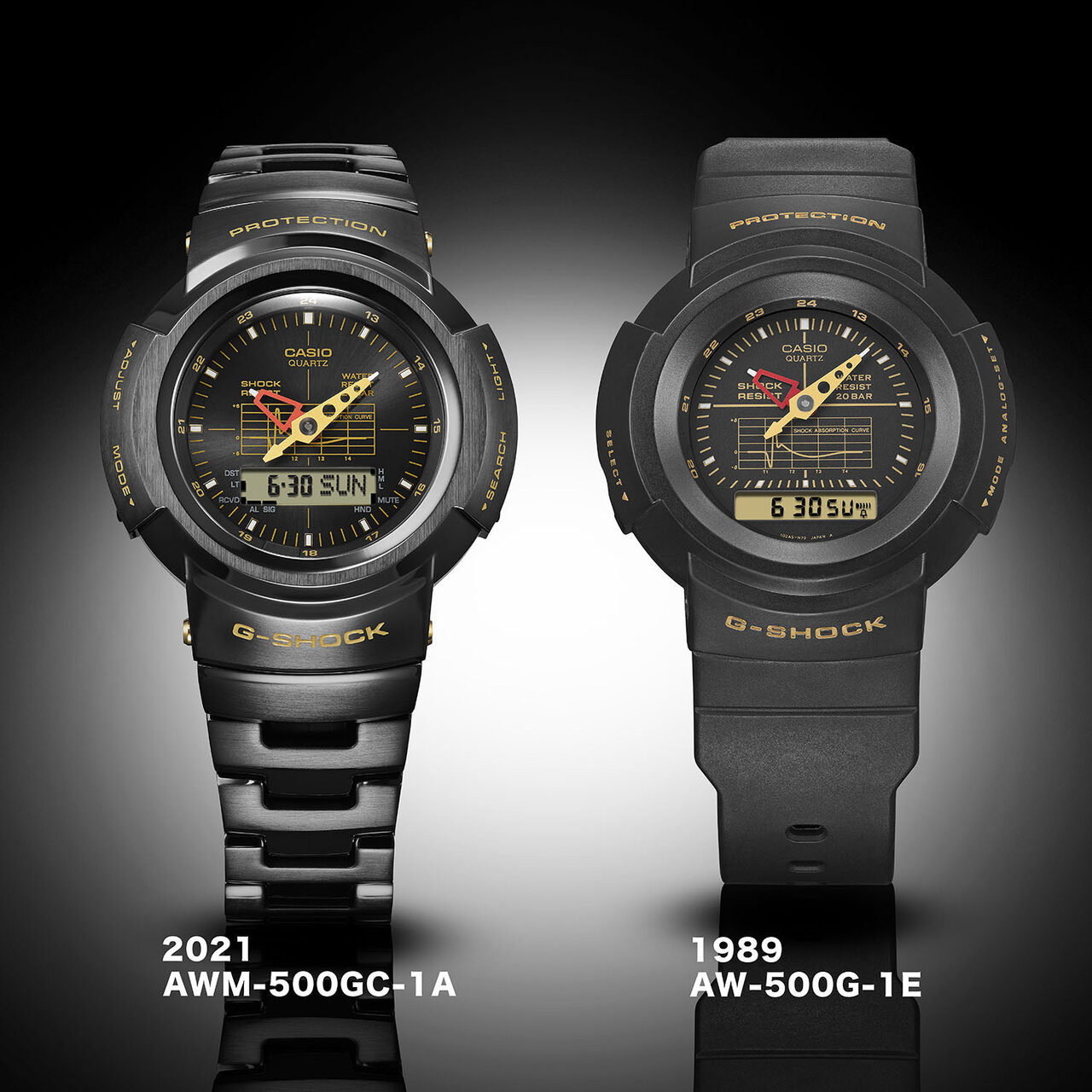 Porter Collaborates! G-Shock's Origin, "Ana-Digi," Now Full Metal | G-SHOCK