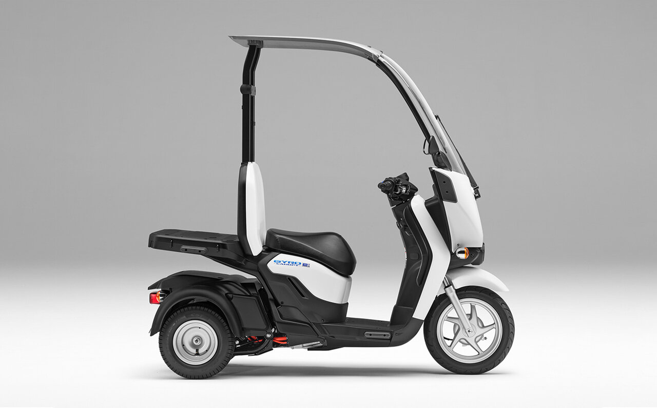 新型交換式バッテリーを搭載した法人向け電動三輪スクーター｜HONDA
