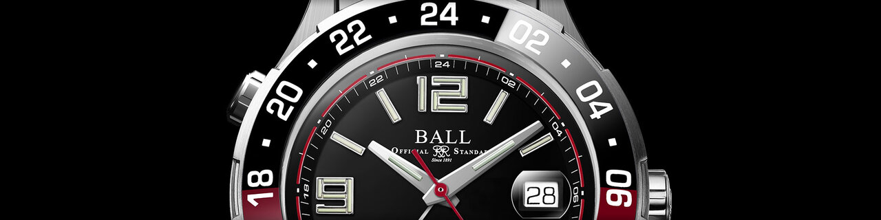 The "Roadmaster" with GMT Display Arrives with a "Pepsi" Bezel | BALL Watch