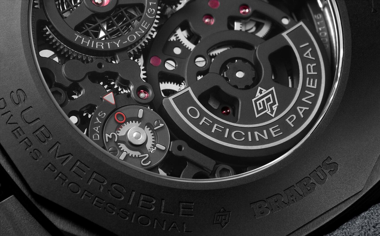 パネライとブラバスが初コラボ！　パネライ サブマーシブル S ブラバス Black Ops エディション｜PANERAI