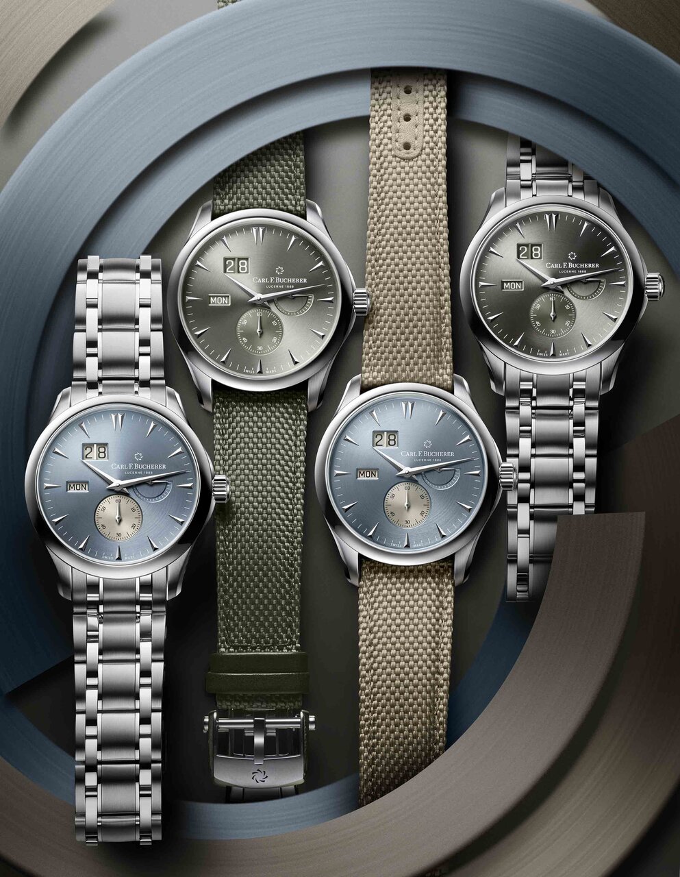 カール F. ブヘラが最も得意とする現代的でオーセンティックなデザイン哲学を踏襲｜CARL F. BUCHERER