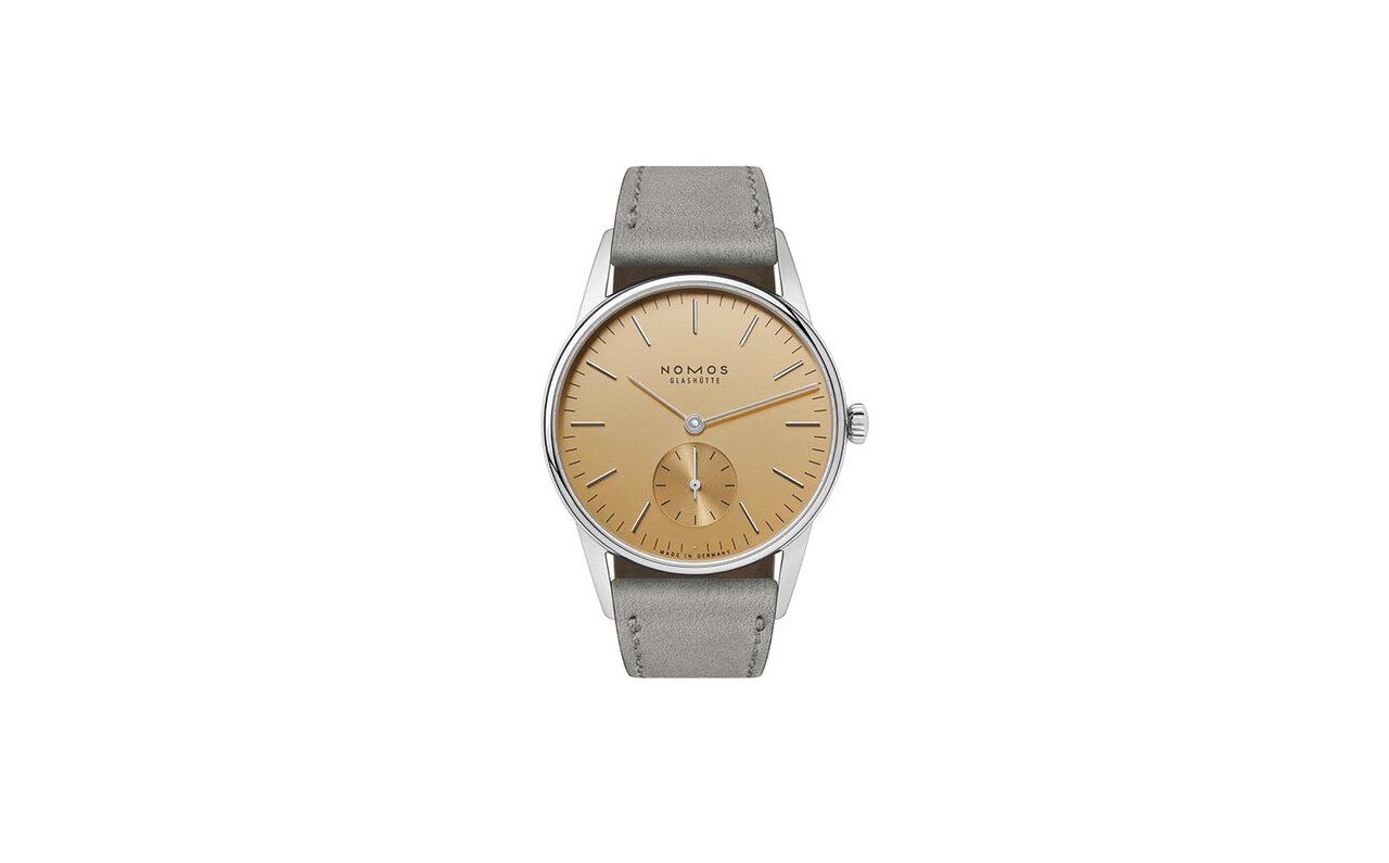 ドイツウオッチらしい知性を表現。新作「オリオン ゴールド＆シルバー」｜NOMOS GLASHÜTTE