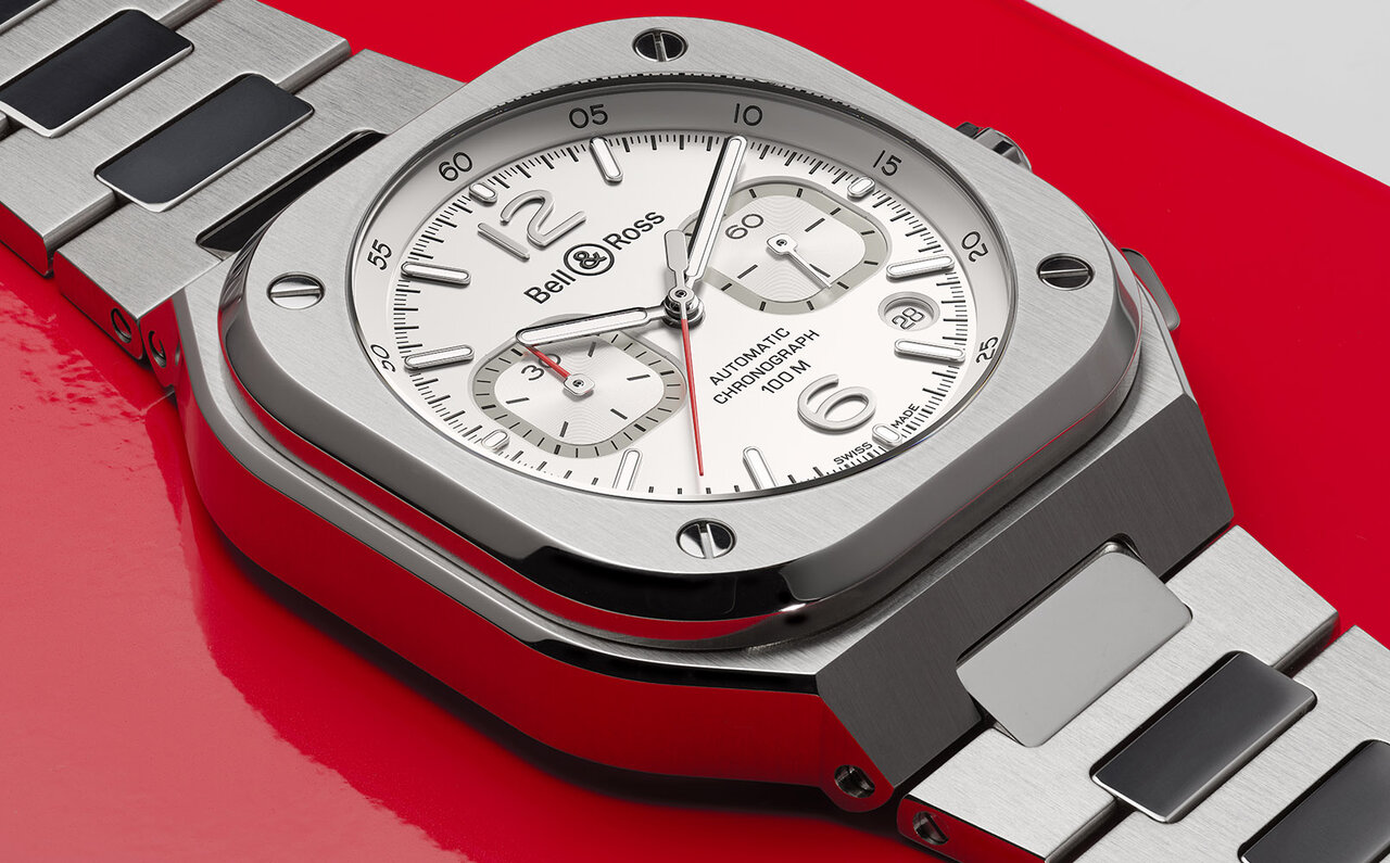 A limited edition of 250 pieces! The new BR 05 CHRONOGRAPH WHITE HAWK combines urban design with a pure aesthetic | Bell & Ross