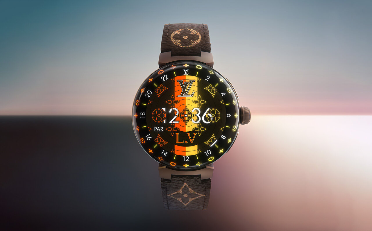 ルイ・ヴィトンが手掛けたヴィジュアルリッチなスマートウオッチ｜LOUIS VUITTON