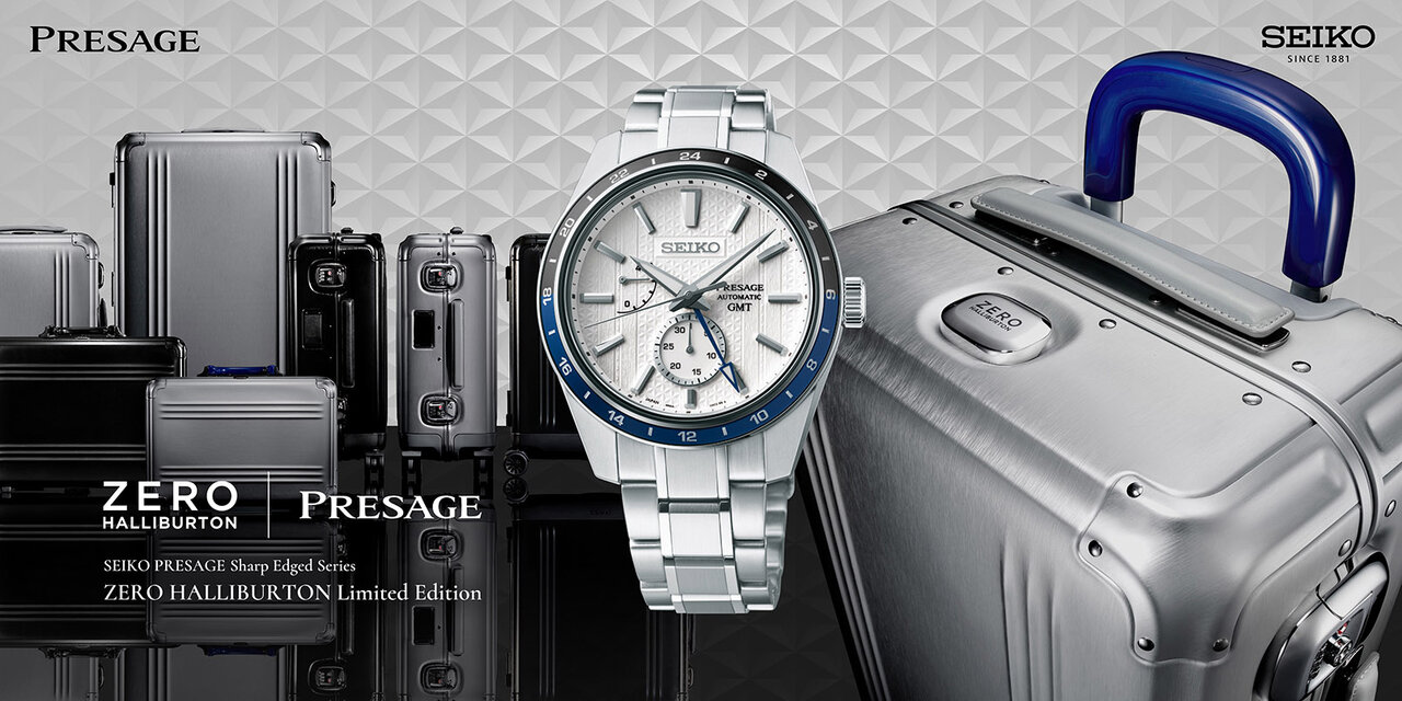 伝統テクスチャーをダイアルに表現したゼロハリコラボモデル｜SEIKO