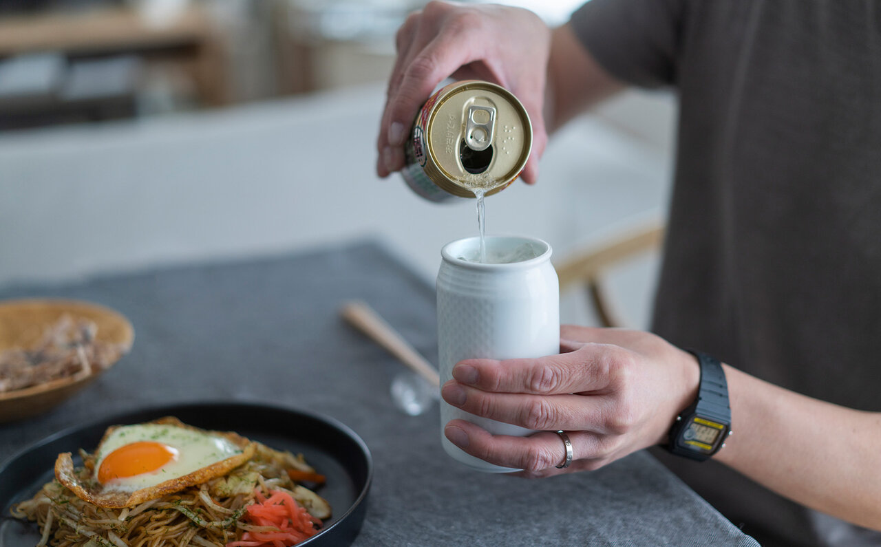 Sake vessels supervised by Paricco released from a ceramic manufacturer's original brand | zen to