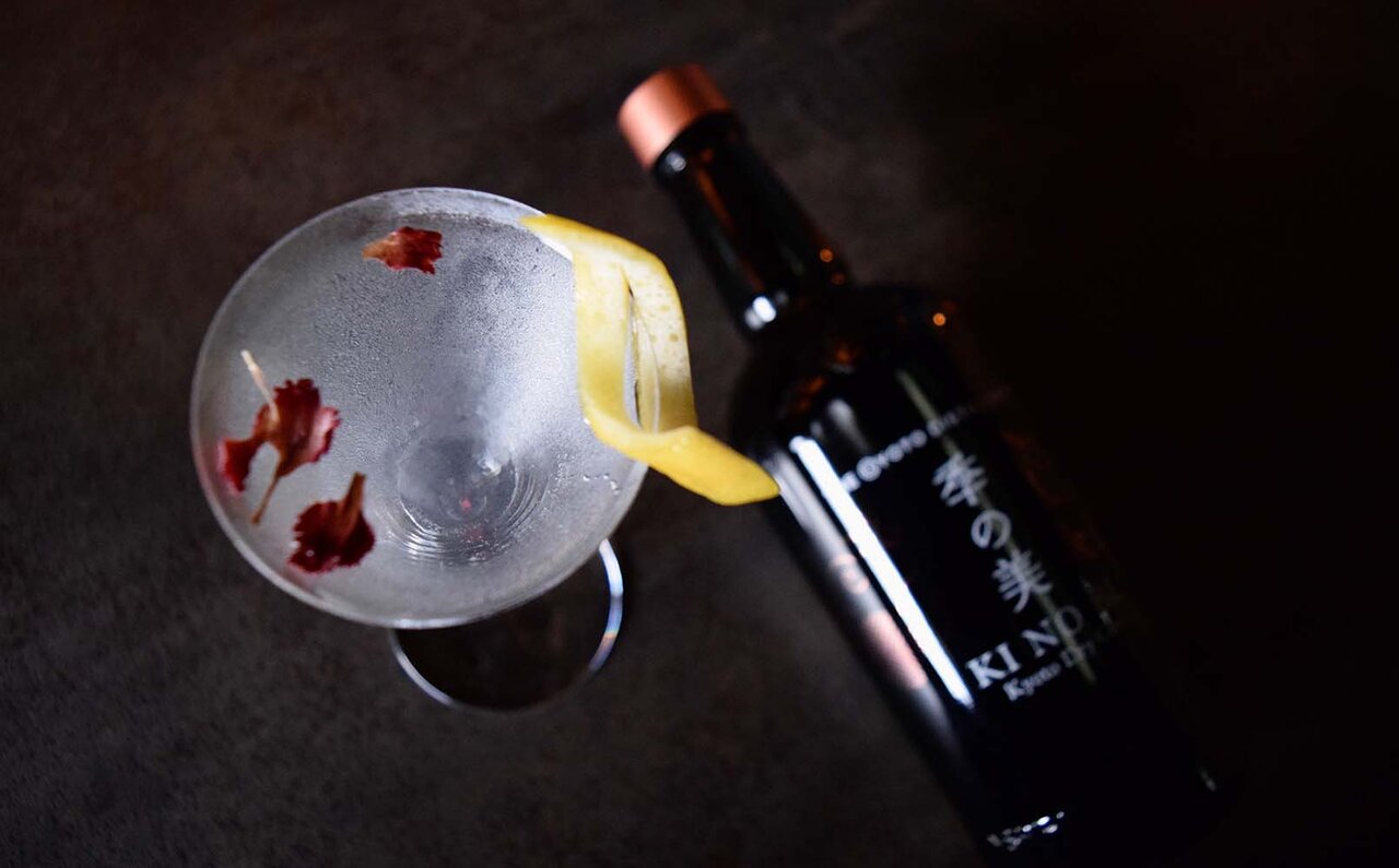A Limited Summer Collaboration Fair with "Ki No Bi Kyoto Dry Gin" at bar hotel Hakone Kayama
