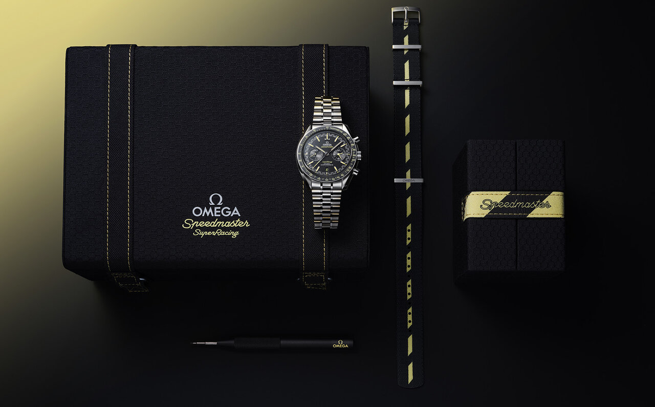 小さな機構が生み出す、大きな違い。オメガ「スピードマスター スーパーレーシング」登場｜OMEGA