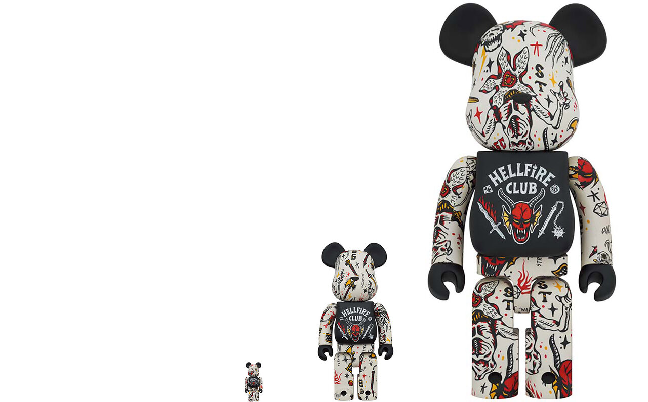 Stranger Things' Hellfire Club Reimagined as BE@RBRICK | MEDICOM TOY