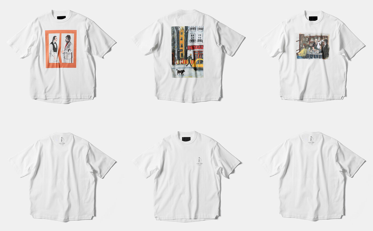 Limited Edition. Collaboration T-shirts with Shotaro Ikenami on his 100th Birthday | LANVIN COLLECTION