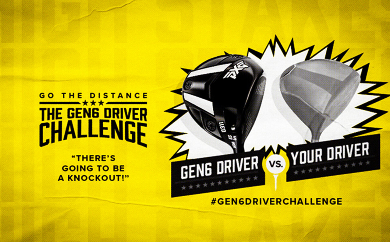 PXGに勝つと100USドル相当の特典。ドライバーを競い合う「THE GEN6 DRIVER CHALLENGE」｜PXG
