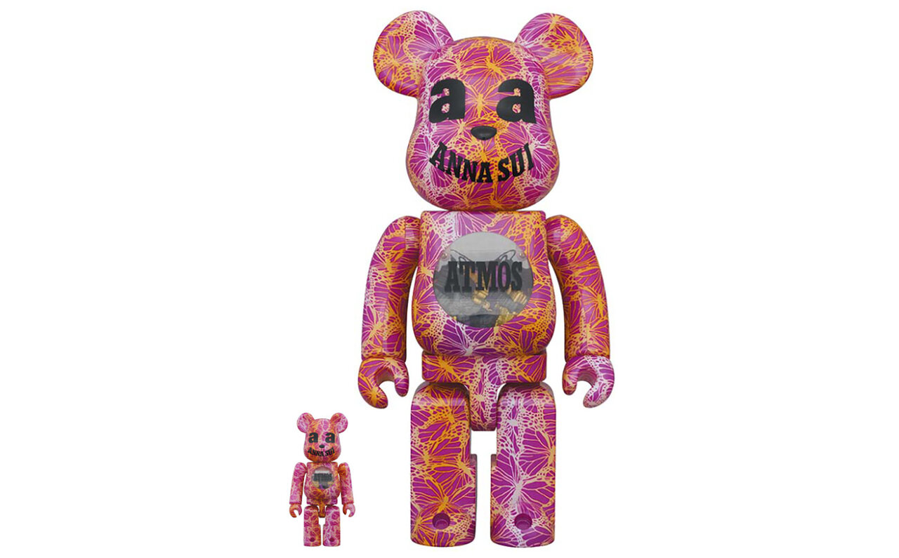 A Street-Style BE@RBRICK from the Unique Collaboration of ANNA SUI × atmos | MEDICOM TOY