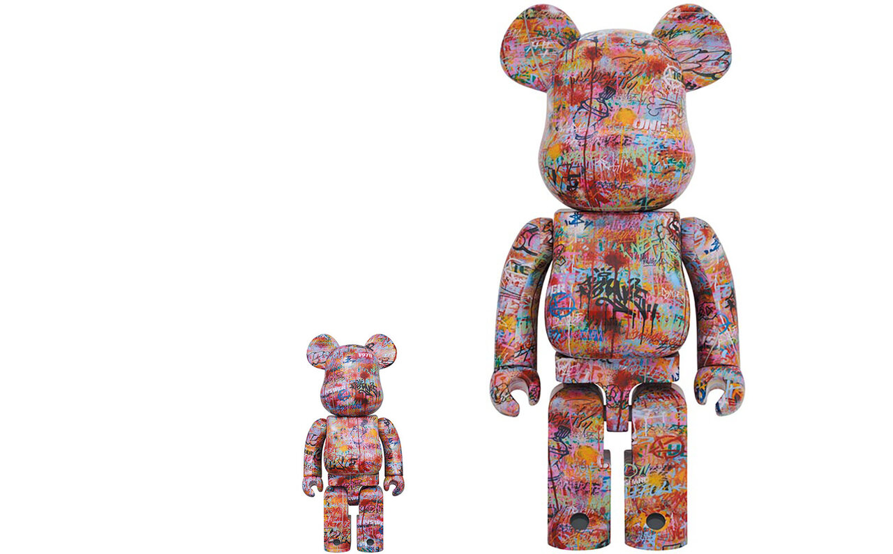 BE@RBRICK KNAVE BY YUCK P(L/R)AYER 400% / 1000% Released. Interview with Graffiti Artist YUCK | MEDICOM TOY