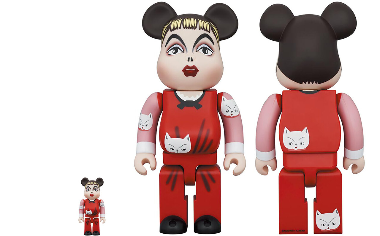 Painter Kuniyoshi Kaneko's "Love for Cats" Becomes a BE@RBRICK | MEDICOM TOY