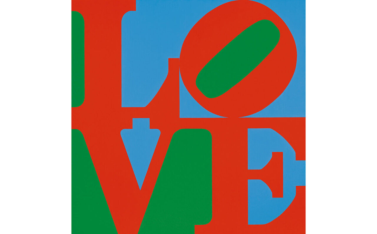 Robert Indiana's Iconic "LOVE" Sculpture Reimagined as BE@RBRICK | MEDICOM TOY