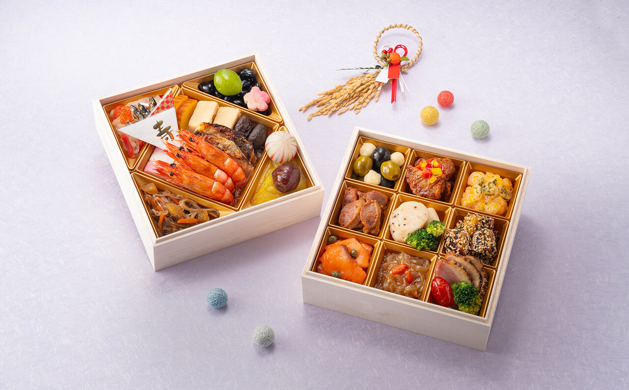 稲垣吾郎ディレクション「BISTRO J_O」が手がける和洋中の二段重おせちが2024年も登場｜EAT