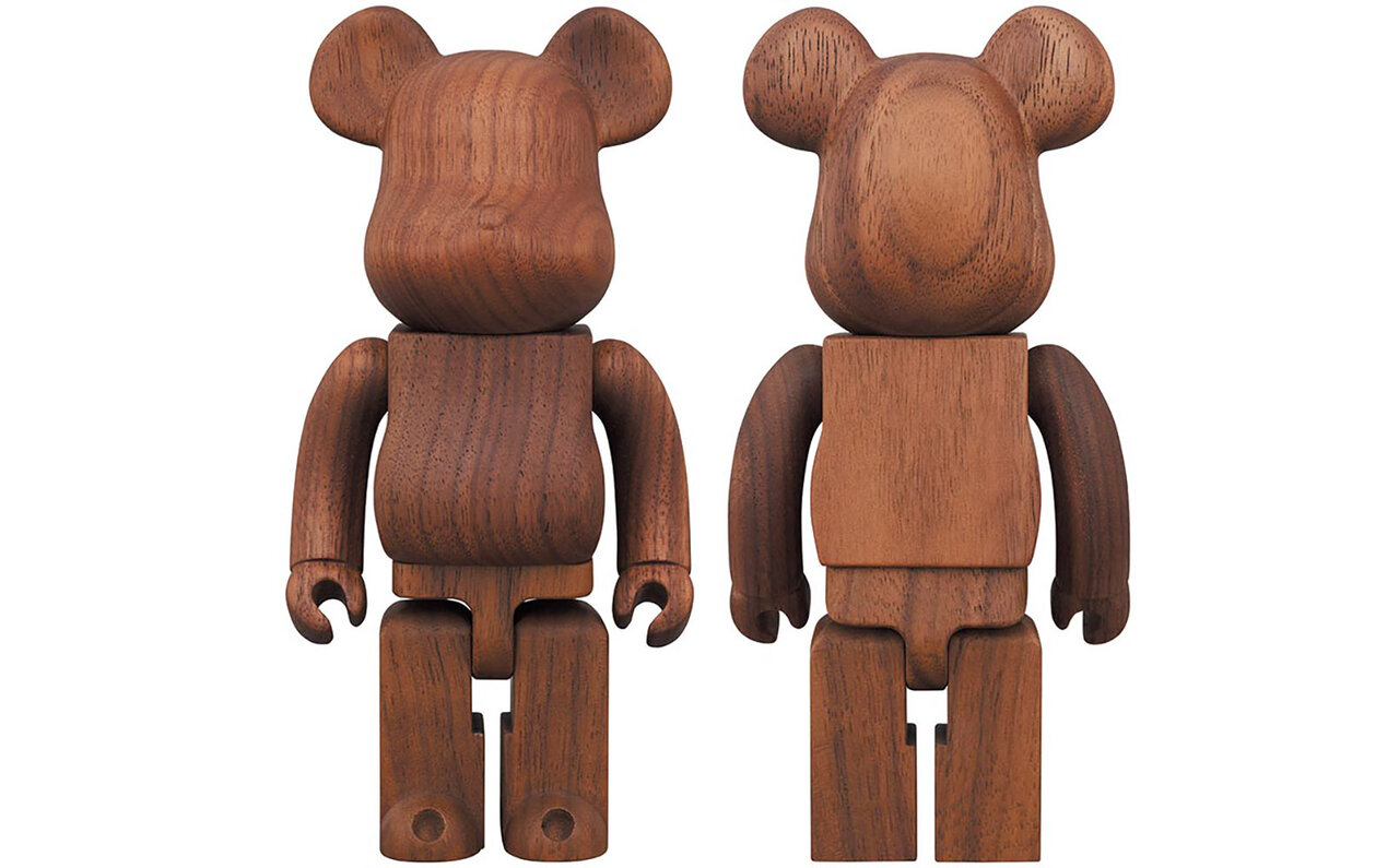 New 200% Size Added to Karuimoku-Made Wooden BE@RBRICK | MEDICOM TOY