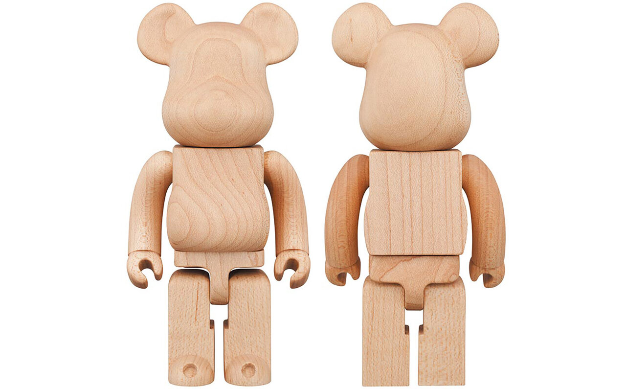 New 200% Size Added to Karuimoku-Made Wooden BE@RBRICK | MEDICOM TOY