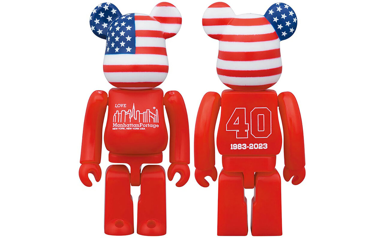 BE@RBRICK Included to Commemorate Manhattan Portage's 40th Anniversary | MEDICOM TOY
