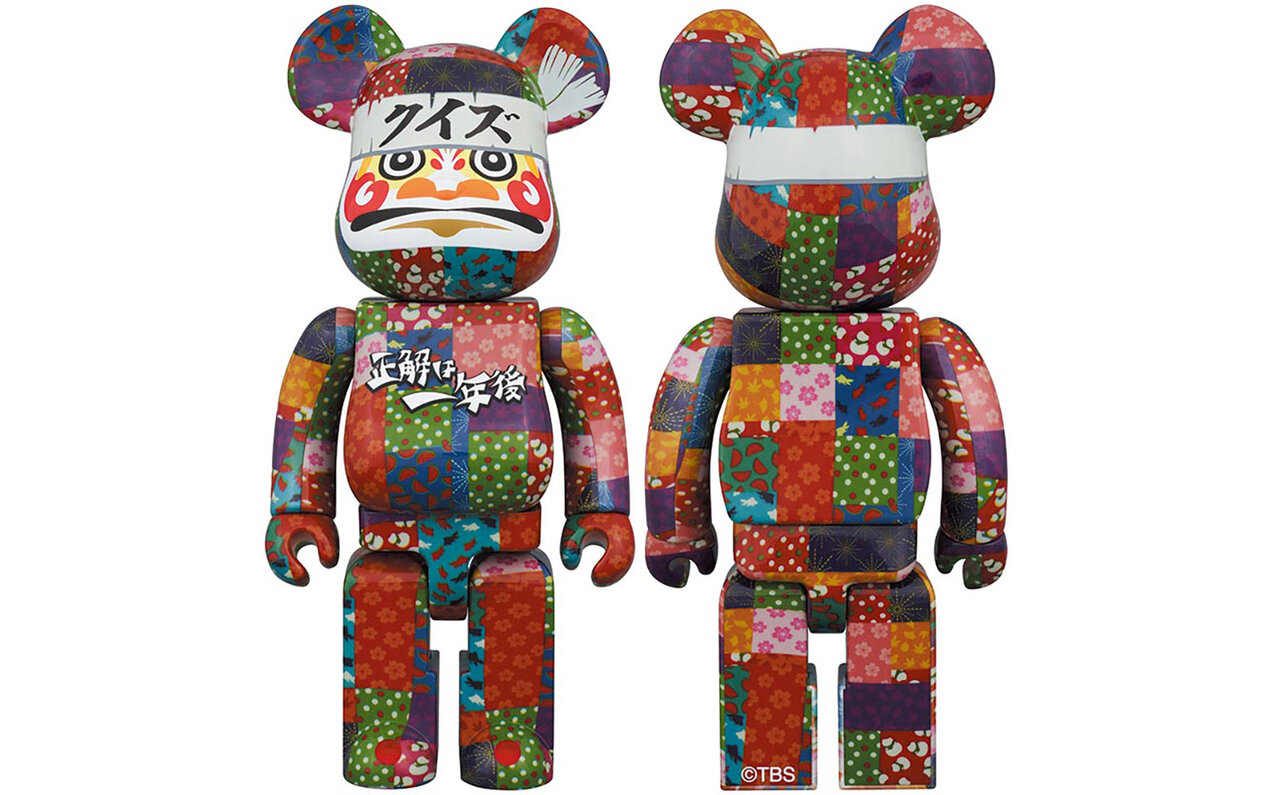 BE@RBRICK from TBS's popular program "Quiz: The Answer is One Year Later" Released as a Surprise | MEDICOM TOY