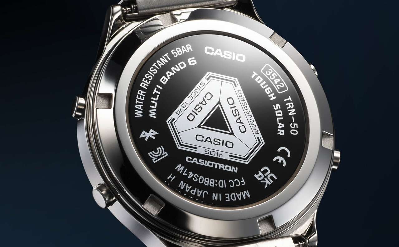 時計事業50周年記念。カシオ初の腕時計「カシオトロン」の復刻ウオッチが登場｜CASIO