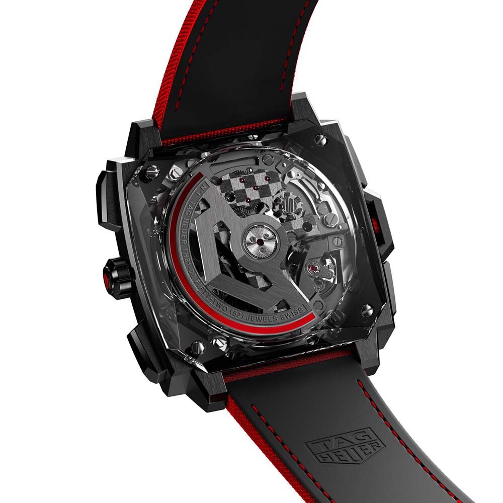わずか85グラム。　フルスケルトンの“モナコ”コレクション新作が登場｜TAG HEUER