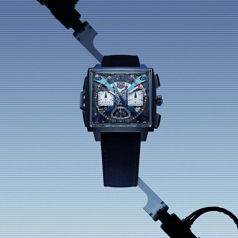 わずか85グラム。　フルスケルトンの“モナコ”コレクション新作が登場｜TAG HEUER