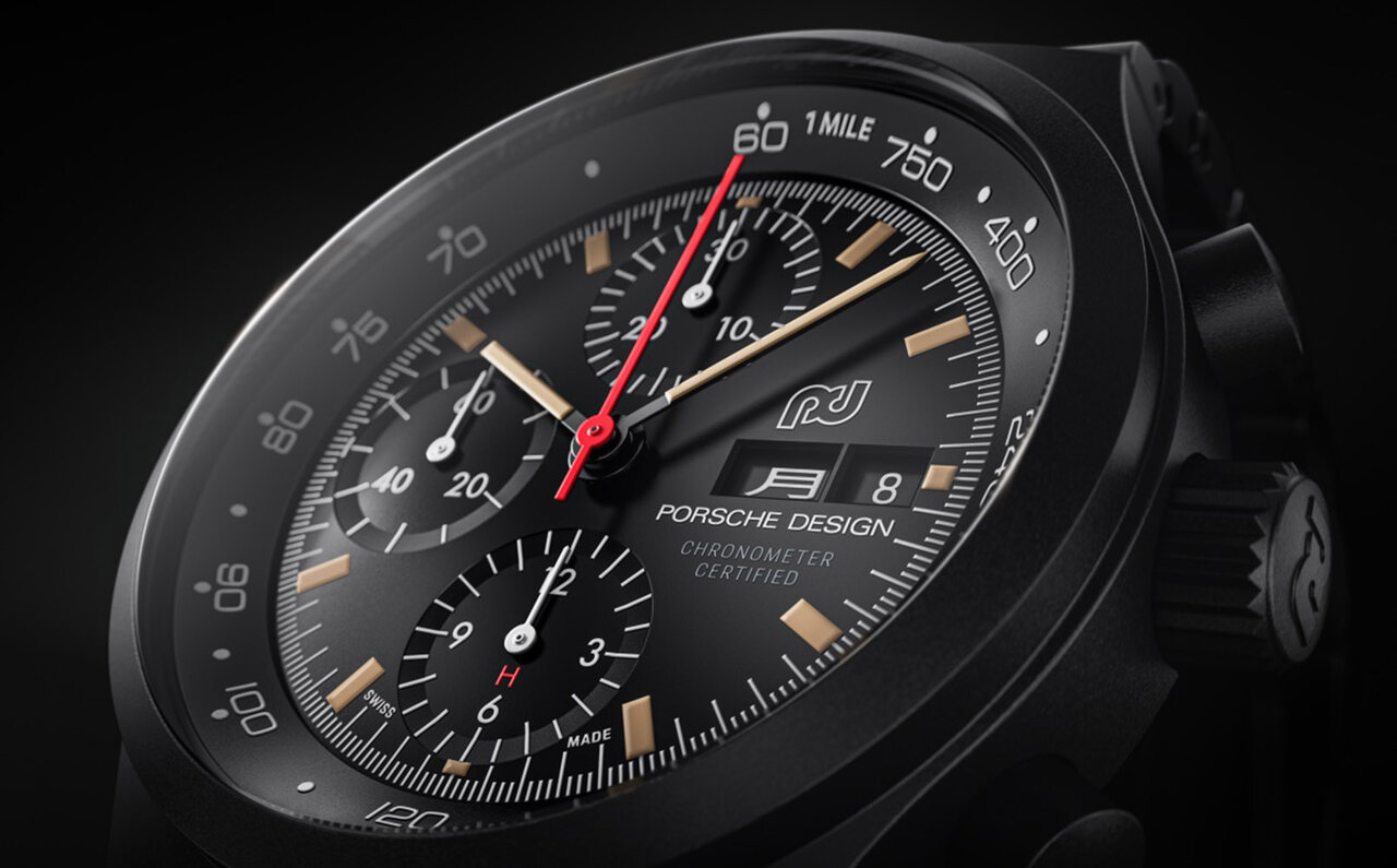 The Iconic Chronograph 1 Watch by F.A. Porsche Reimagined for Today | Porsche Design