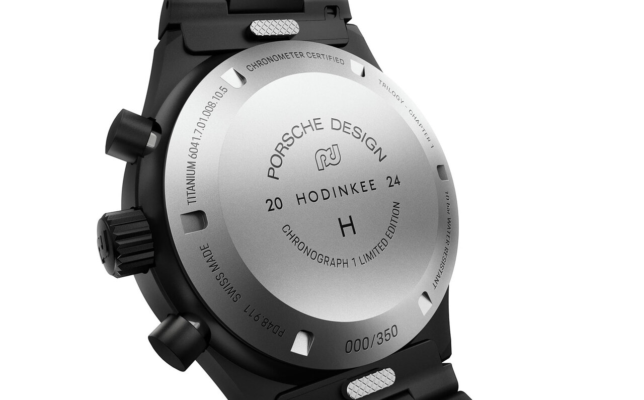 The Iconic Chronograph 1 Watch by F.A. Porsche Reimagined for Today | Porsche Design