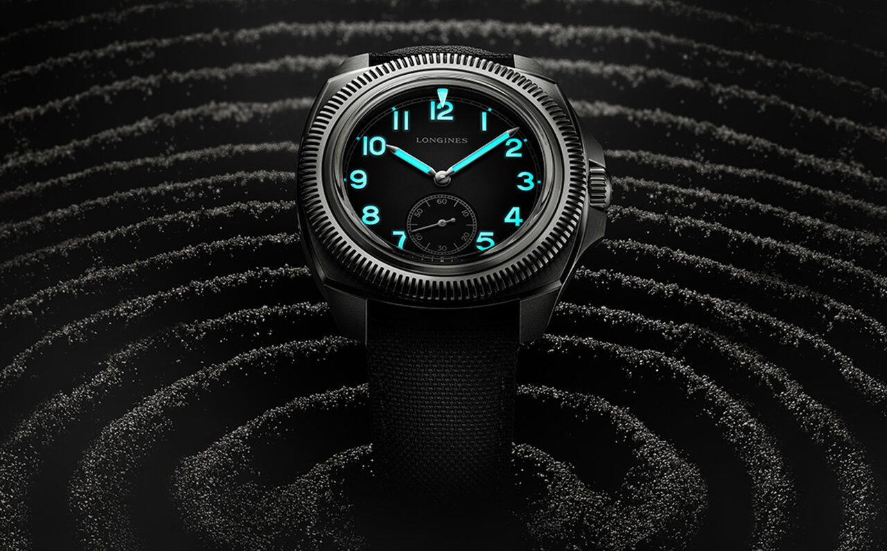 Lightweight Grade 5 Titanium Model of the Longines Pilot Majetek Arrives | LONGINES