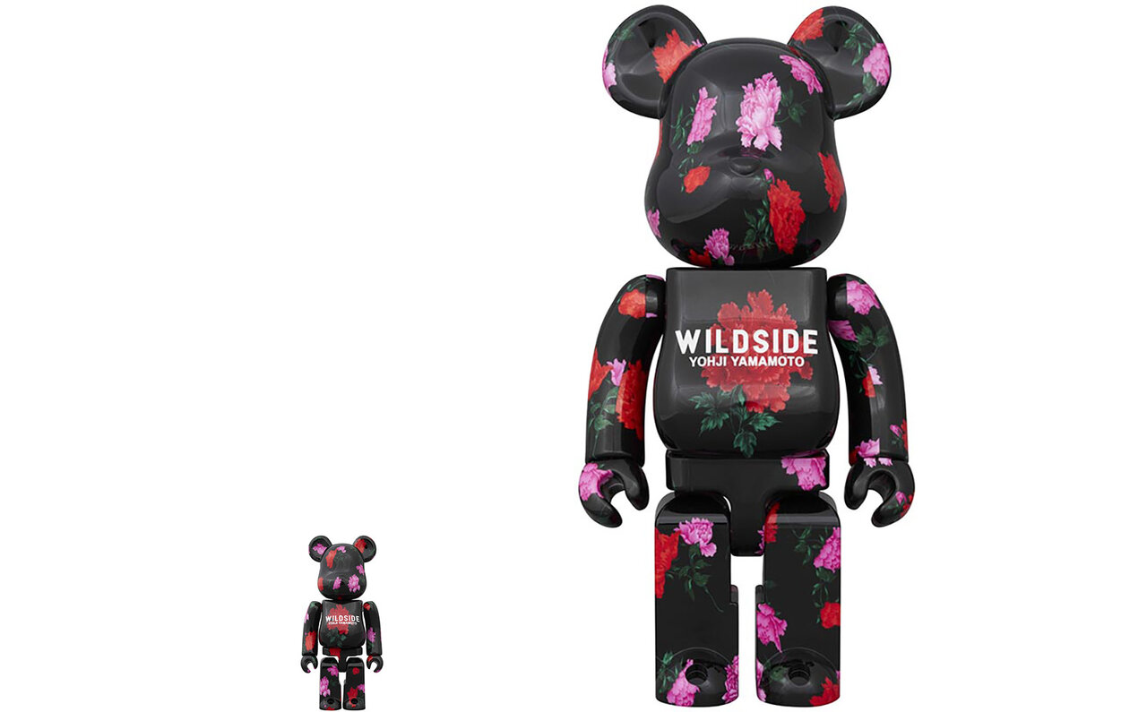 Peonies in Full Bloom: WILDSIDE YOHJI YAMAMOTO × BE@RBRICK | MEDICOM TOY