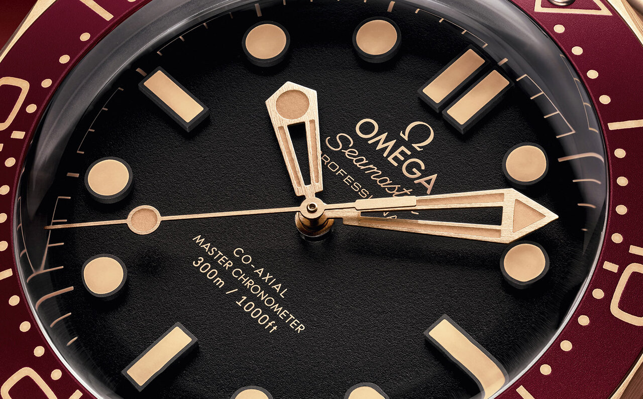 OMEGA | OMEGA Seamaster Diver 300M Bronze Gold & Burgundy