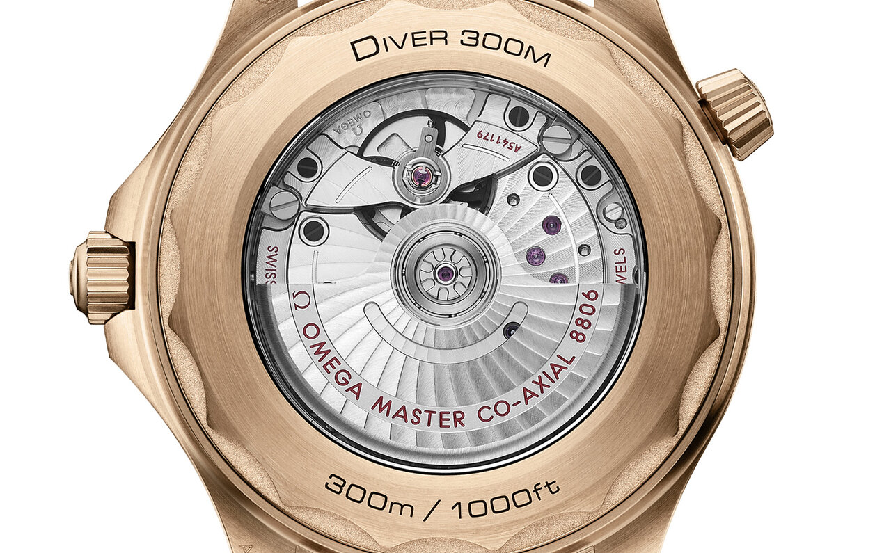 OMEGA | OMEGA Seamaster Diver 300M Bronze Gold & Burgundy