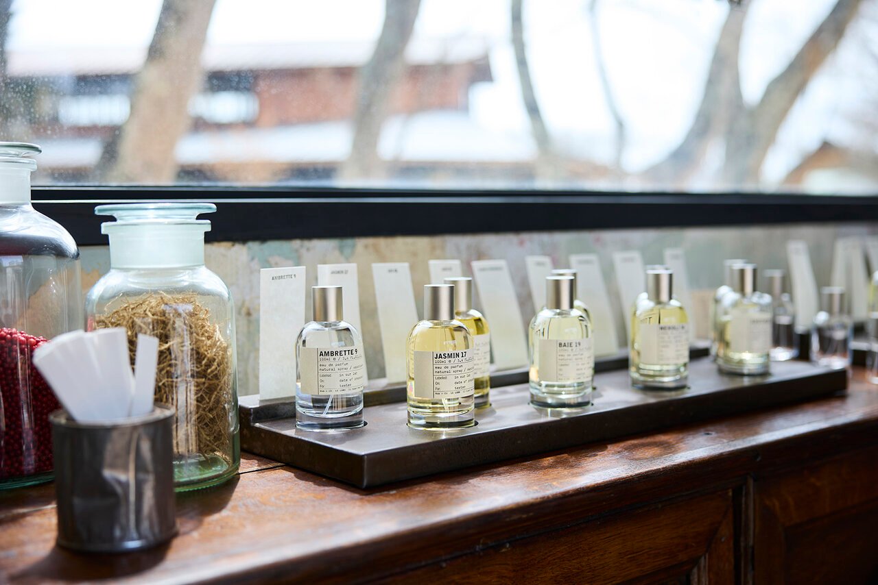 Discovering Scent Memories in the Greenery. Le Labo on Wheels is parked in Karuizawa