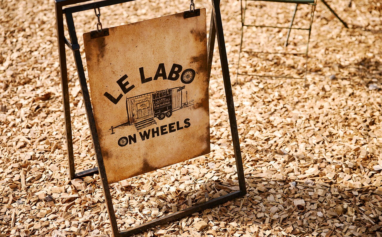 Discovering Scent Memories in the Greenery. Le Labo on Wheels is parked in Karuizawa