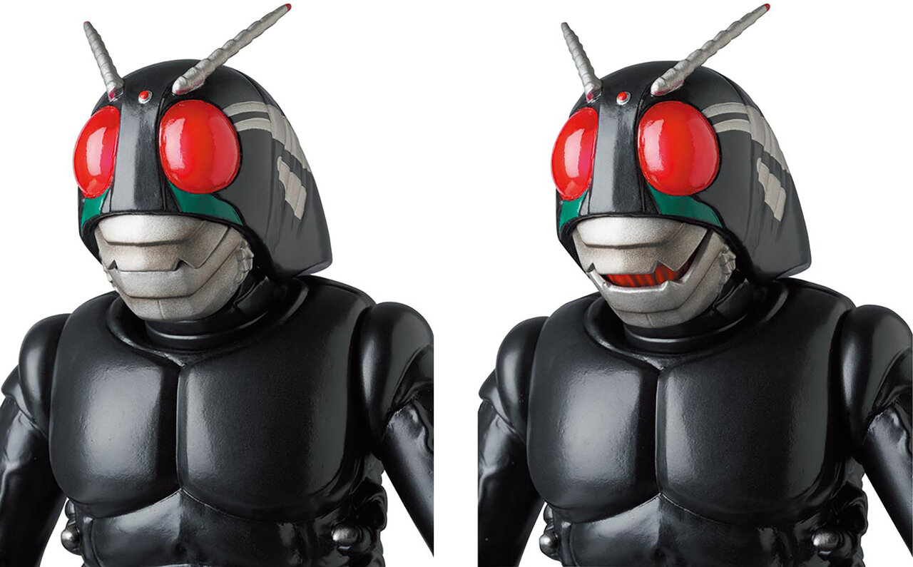黒き異形の戦士、来たる!! 伝説の原型師ハマハヤオが手がけた原作版