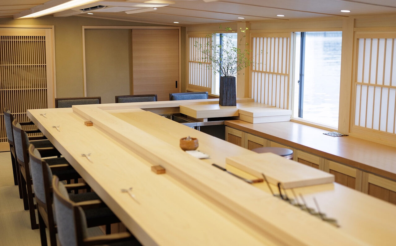 Yakatabune x Michelin-Starred Sushi: Experience the Ultimate Hybrid, Sushi Origami