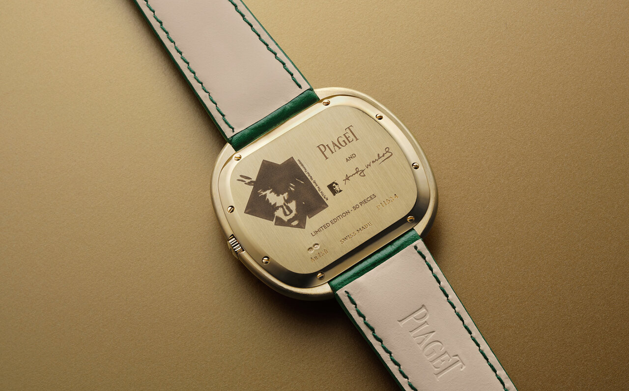 PIAGET x Andy Warhol Watch "Collage" Limited Edition